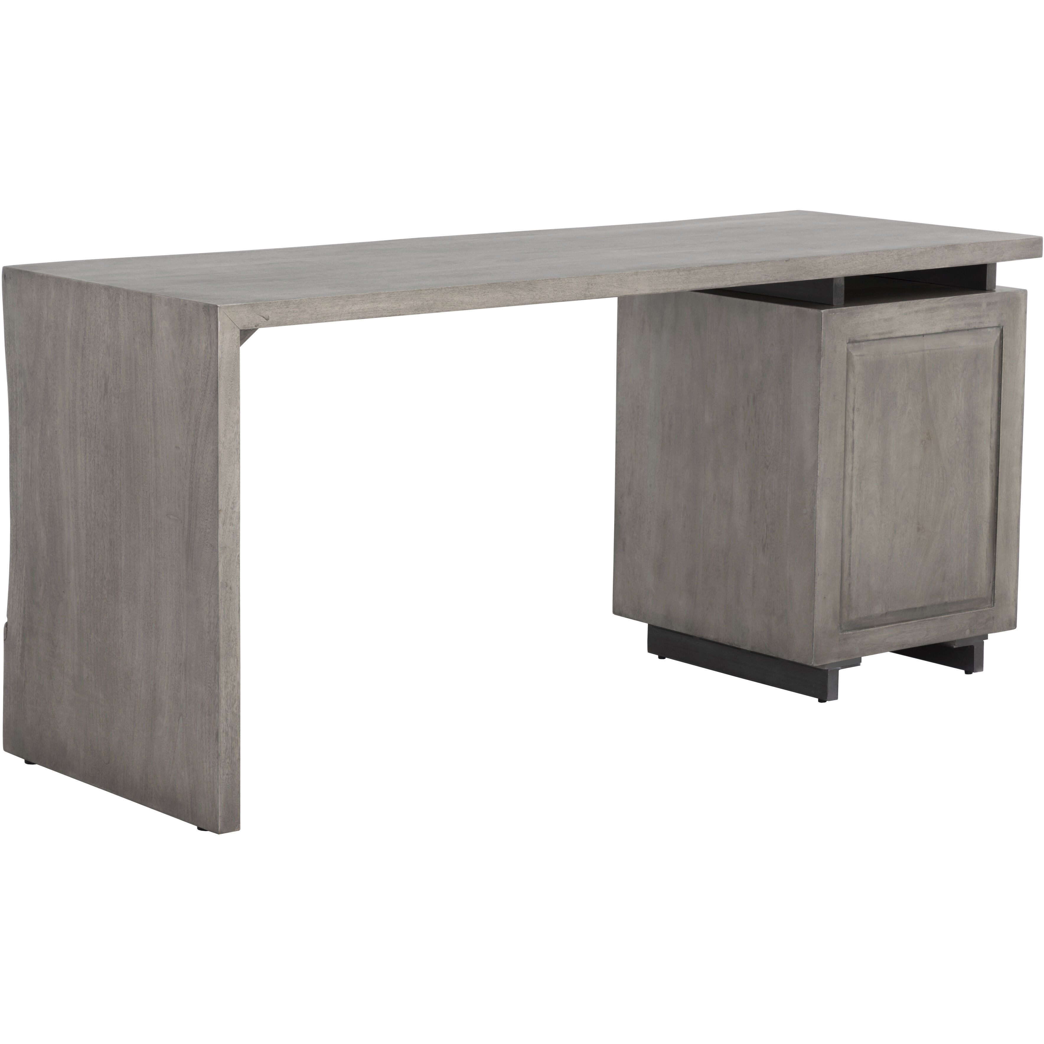 Lewis 66.25 X 24 inch Grey Desk